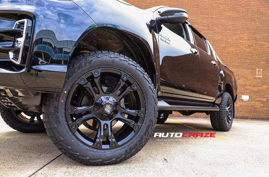 TOYOTA HILUX N80 4WD BROOKLYN MATTE BLACK