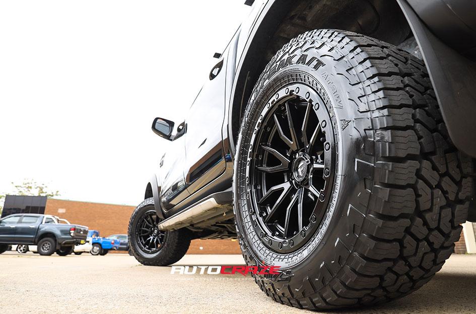 FORD RANGER REBEL MATTE BLACK