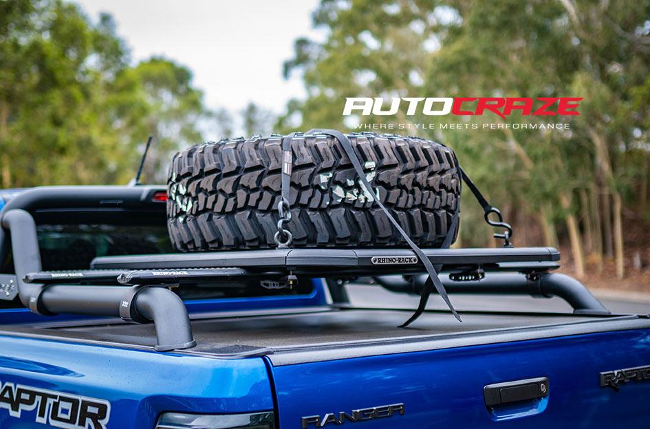 FORD RANGER RAPTOR HOSS XD II SATIN BLACK DARK TINT