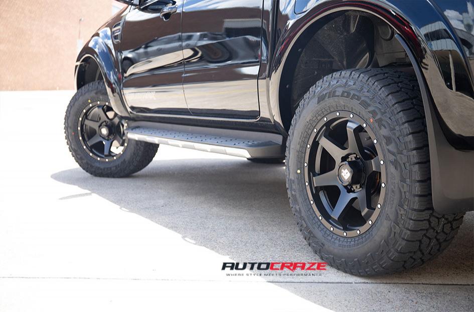 FORD RANGER PHILIDELPHIABLACK MATTE FRONT MILLED