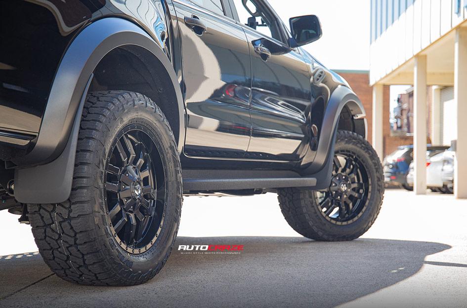 FORD RANGER RAPTOR SLEDGE GLOSS BLACK MILLED ACCENTS