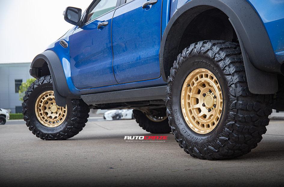 FORD RANGER RAPTOR CHAMBER MATTE GOLD