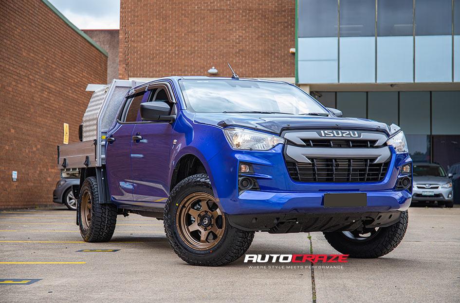 ISUZU DMAX SHOK BRONZE