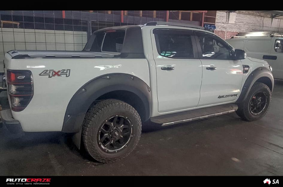 FORD RANGER GD07 MATTE BLACK MILLED