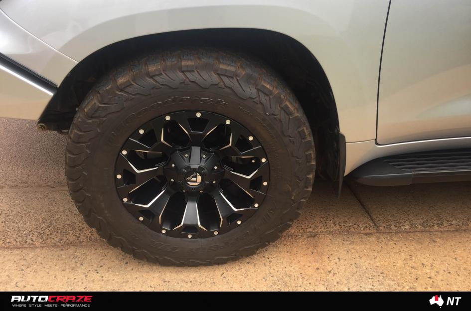 TOYOTA LANDCRUSIER ASSAULT GLOSS BLACK MILLED ACCENTS 3