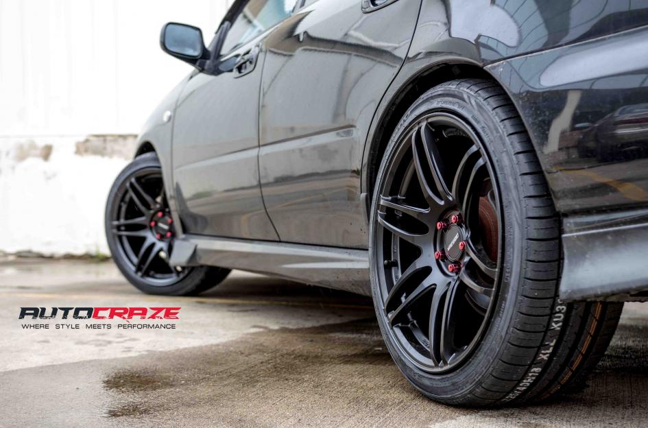 SUBARU WRX CC02 MATTE BLACK 3