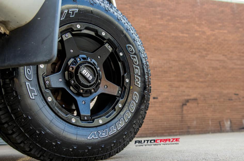 FORD RANGER GD04 MATTE BLACK
