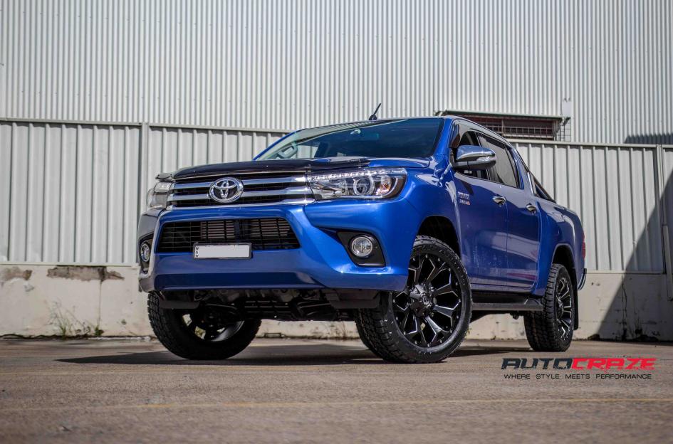 TOYOTA HILUX N80 4WD ASSAULT GLOSS BLACK MILLED ACCENTS