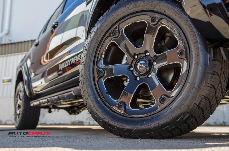FORD RANGER BEAST GLOSS BLACK MILLED ACCENTS