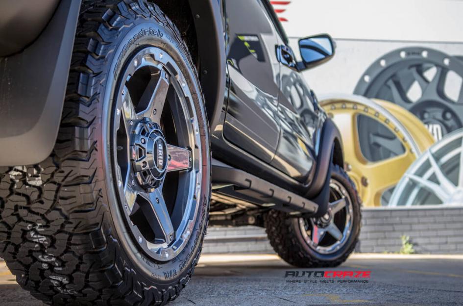 FORD RANGER GD04 GRAPHITE WITH MILLED ACCENTS