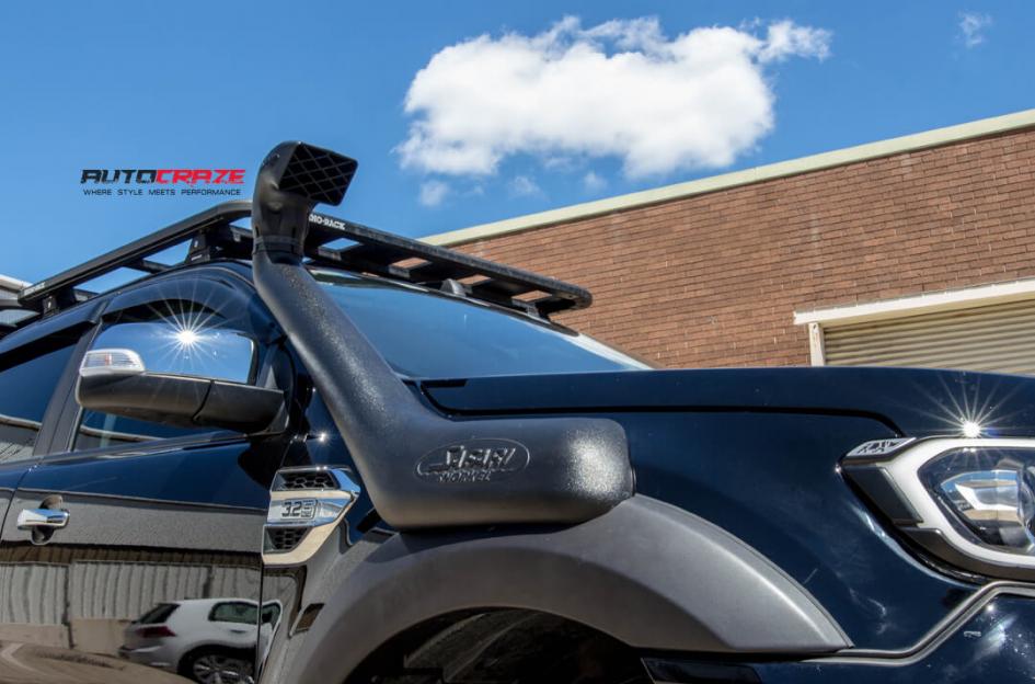 FORD RANGER GD07 MATTE BLACK MILLED