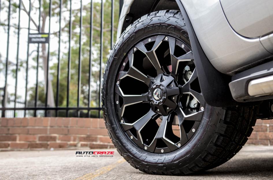 FORD RANGER ASSAULT GLOSS BLACK MILLED ACCENTS 23