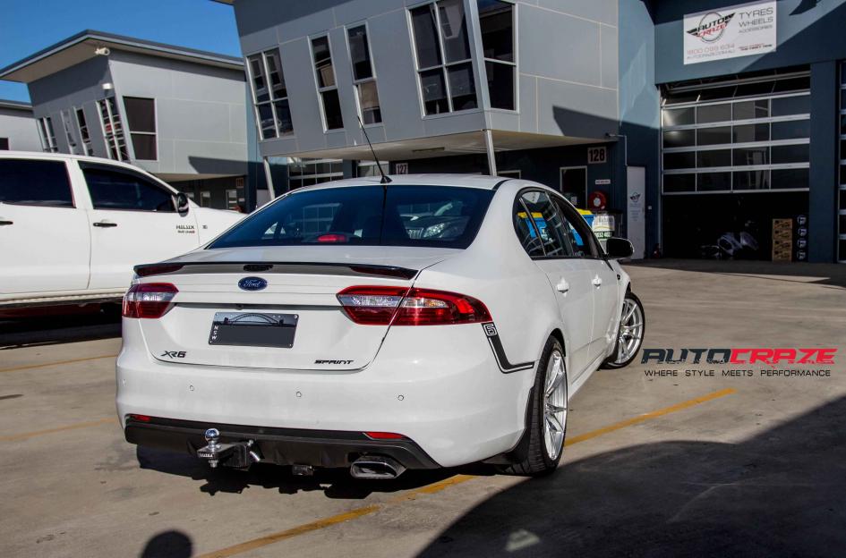 FORD FALCON SF06 SILVER MACHINED FACE