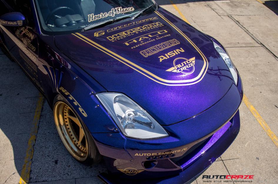 NISSAN 350Z USF MATTE CANDY GOLD