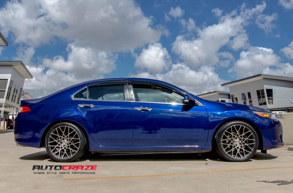 HONDA ACCORD BLQ MATTE BLACK TINTED FACE