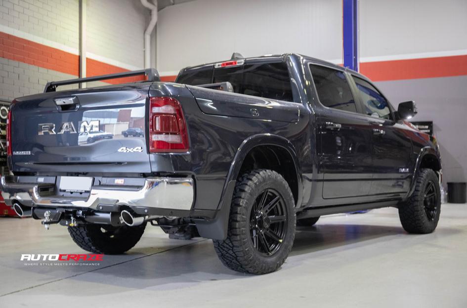 DODGE RAM ROGUE MATTE BLACK