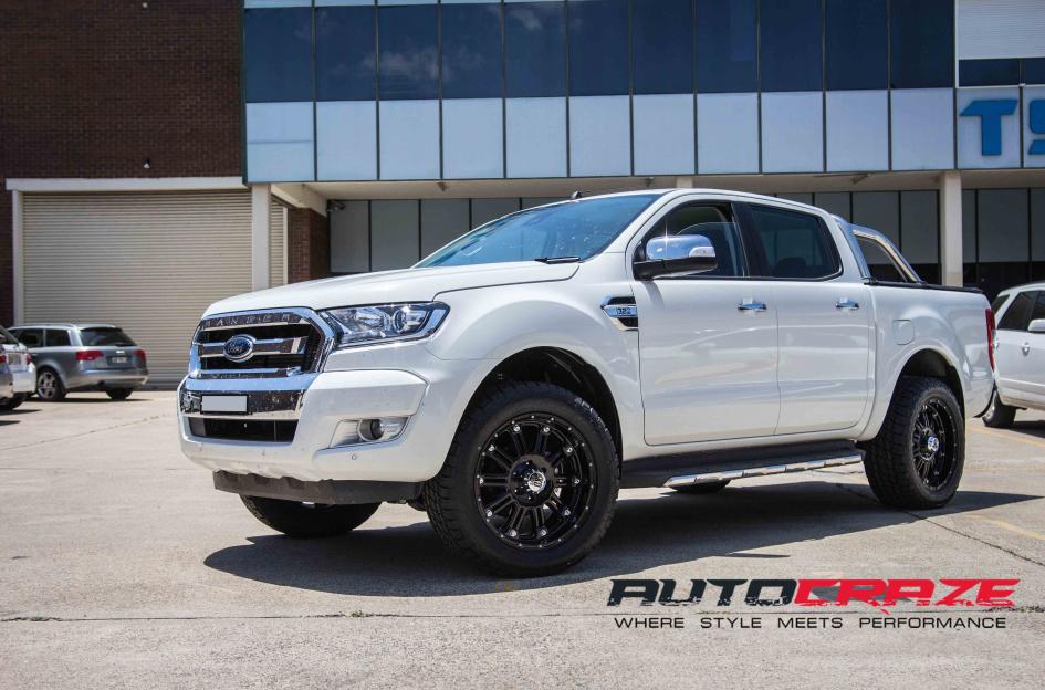 FORD RANGER HOSS XD GLOSS BLACK