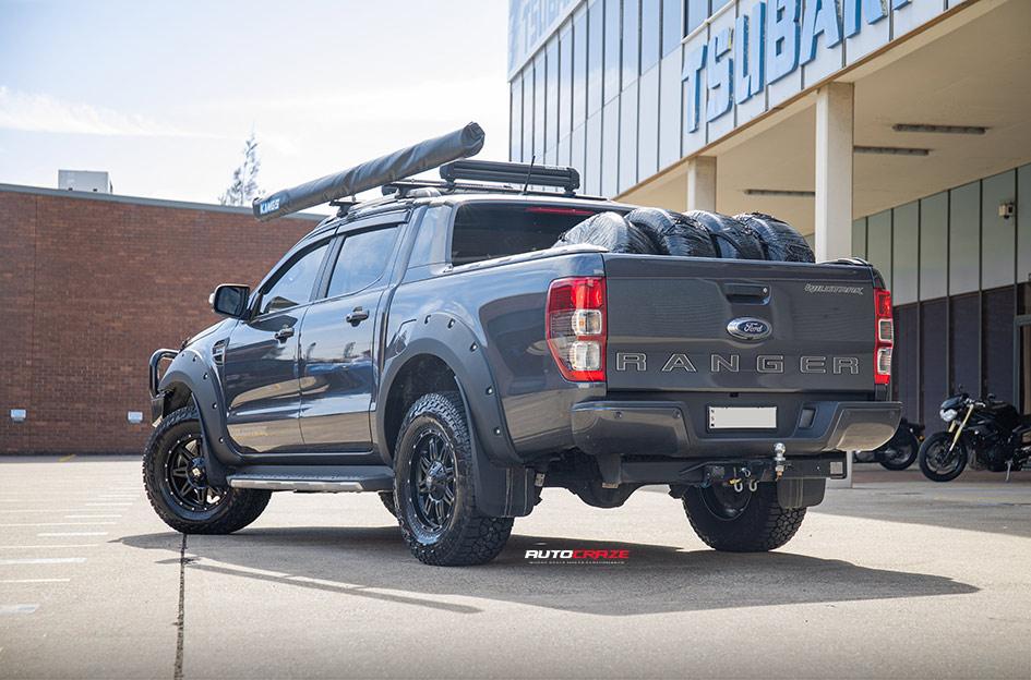 FORD RANGER RENEGADE V2 MATTE BLACK