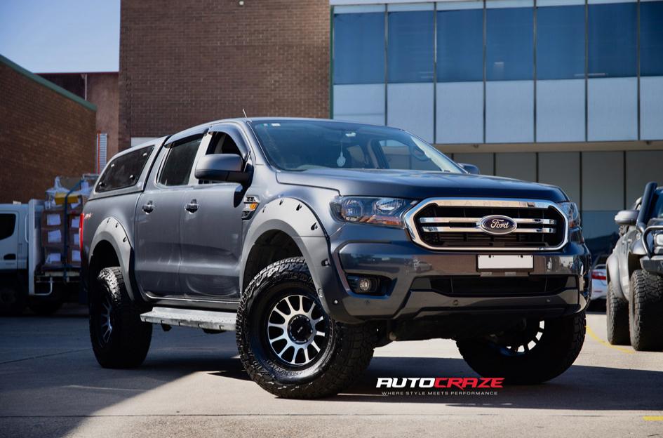 FORD RANGER PODIUM SATIN MACHINE FACE BLACK LIP