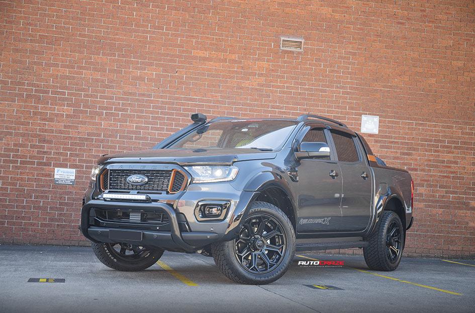 FORD RANGER SIEGE MATTE BLACK