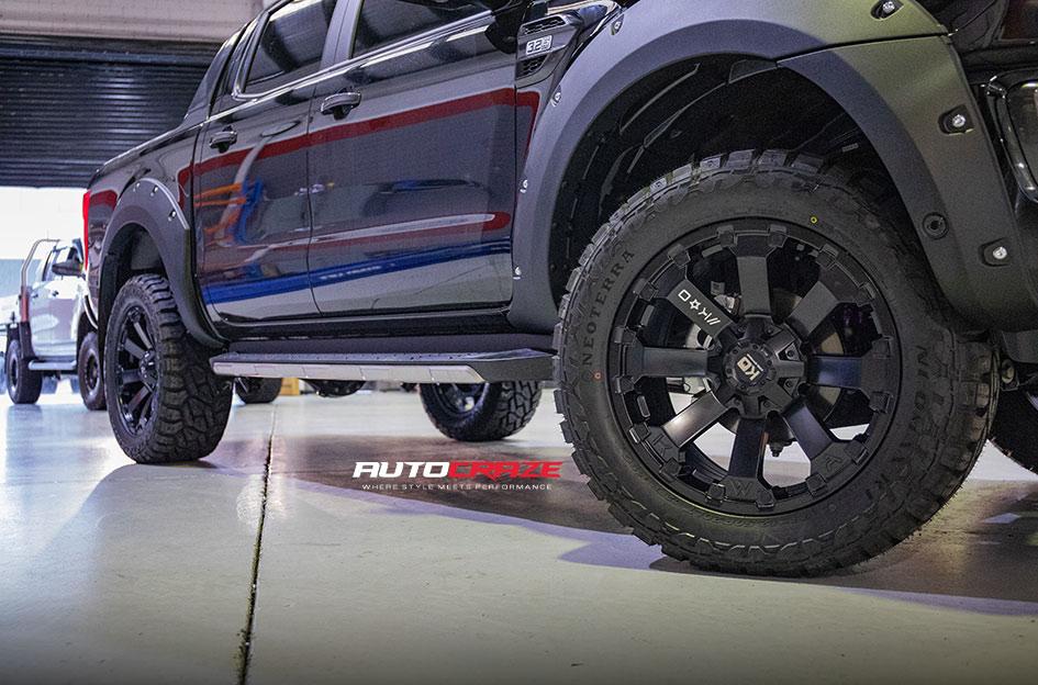 FORD RANGER AMBUSH MATTE BLACK