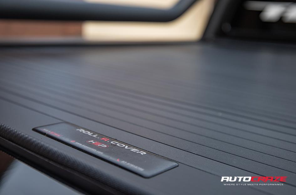 FORD RANGER RAPTOR BEAST BLACK MACHINED WITH DARK TINT