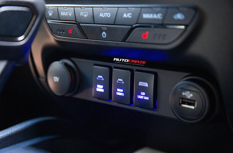 FORD RANGER RAPTOR KMC GAUNTLET XD852 SATIN BLACK