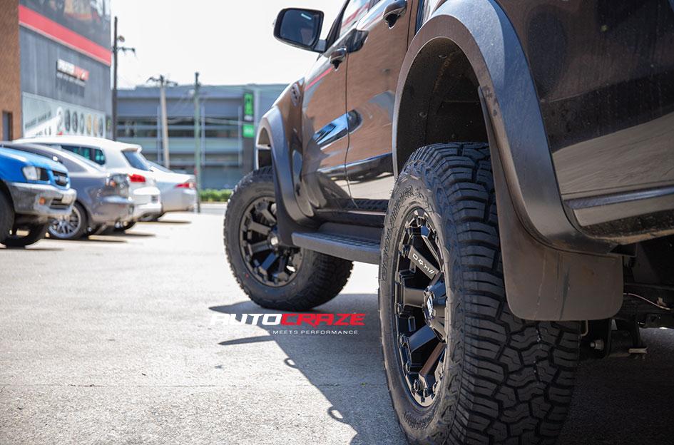 FORD RANGER RAPTOR AMBUSH MATTE BLACK