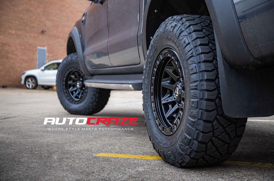 FORD RANGER COVERT MATTE BLACK