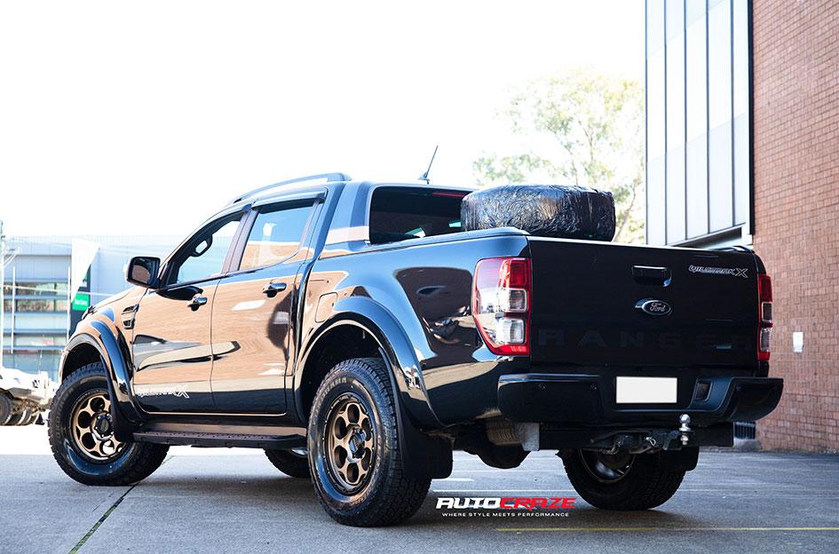 FORD RANGER DIRTY HARRY MATTE BRONZE BLACK LIP