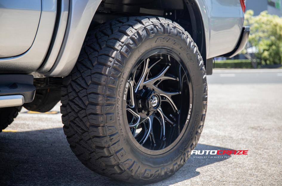 FORD RANGER RUNNER GLOSS BLACK MILLED