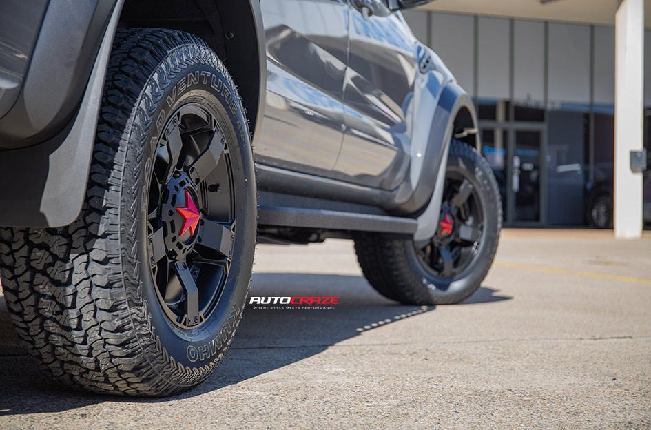 FORD RANGER RAPTOR ROCKSTAR XD 2 MATTE BLACK