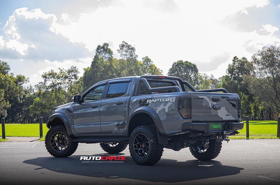 FORD RANGER RAPTOR SABBATH GREY DARK TINT