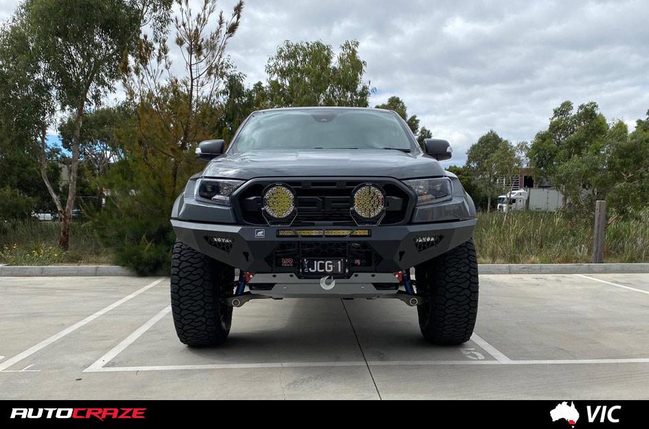 FORD RANGER RAPTOR HEIST SATIN BLACK