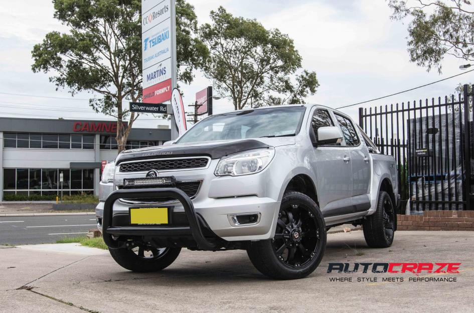 HOLDEN COLORADO MORAX FLAT BLACK