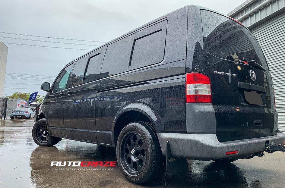 VOLKSWAGEN TRANSPORTER DESERT MATTE BLACK