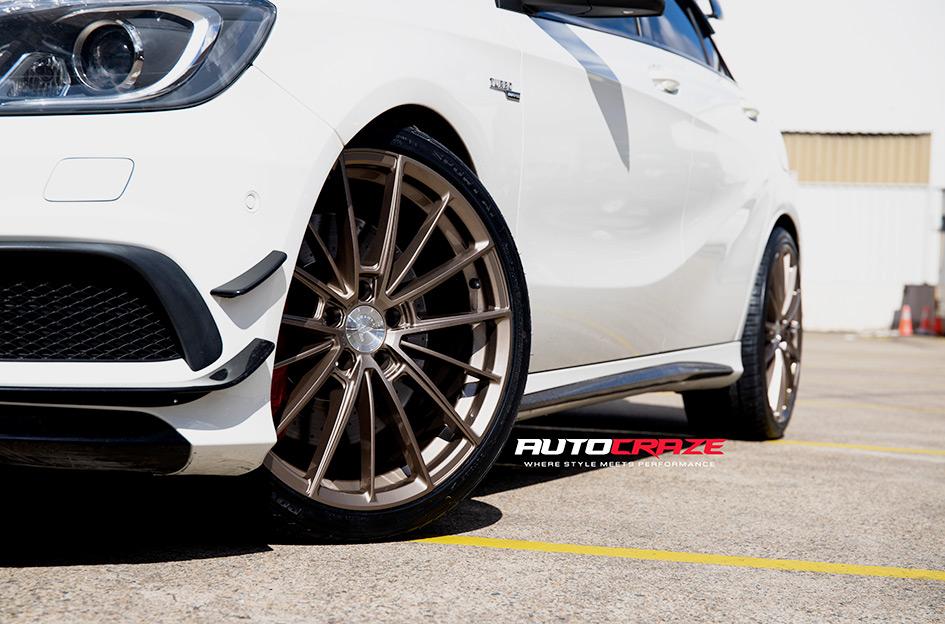 MERCEDES A45 AMG F105 BRONZE