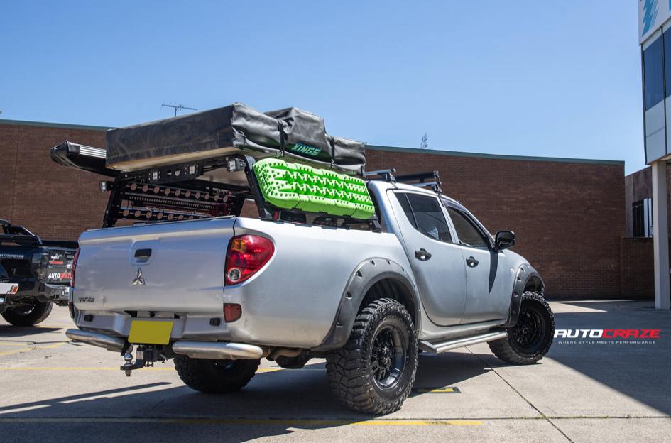 MITSUBISHI TRITON RAMBO SATIN BLACK