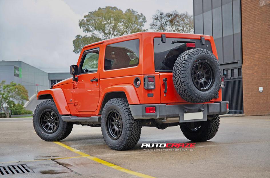 JEEP WRANGLER HURRICANE SATIN BLACK