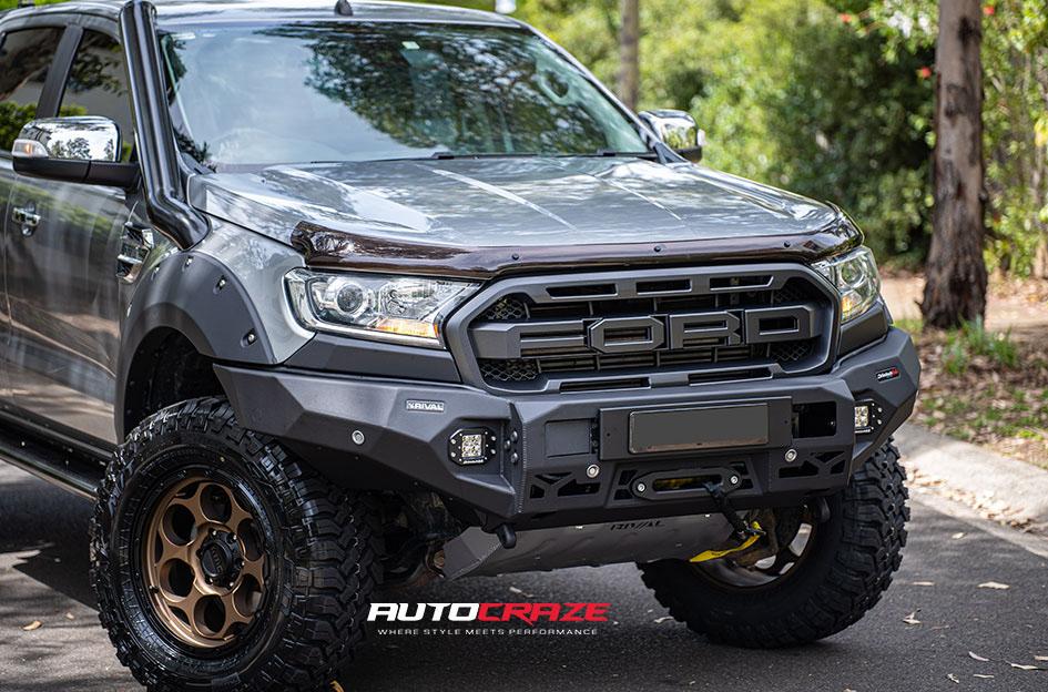 FORD RANGER DIRTY HARRY MATTE BRONZE BLACK LIP