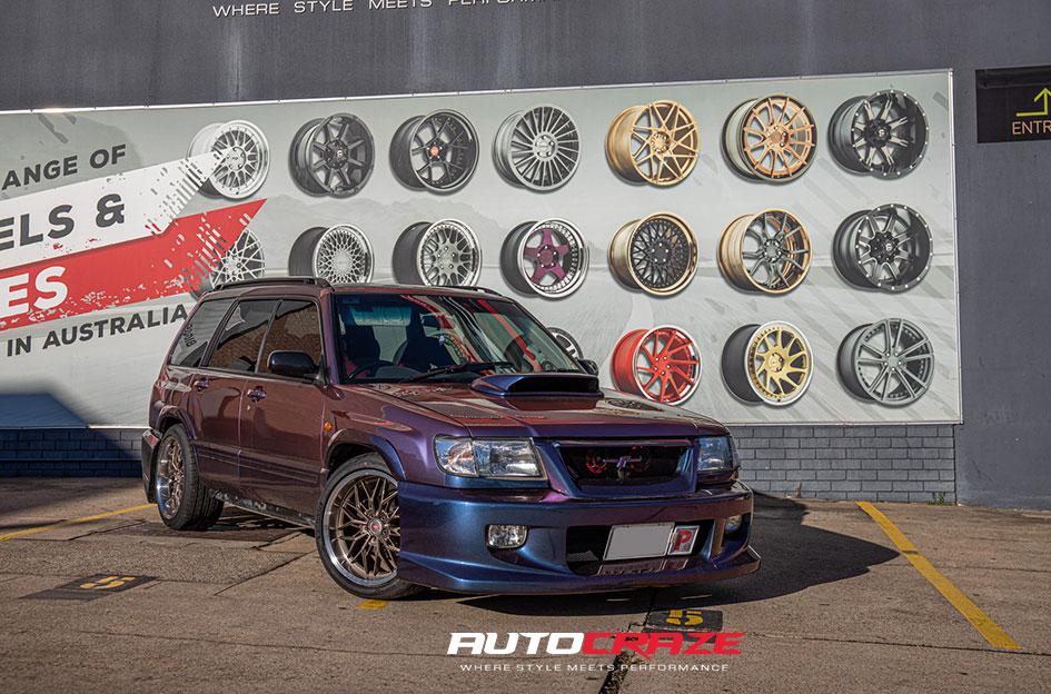 SUBARU FORESTER KIKI 5588 BRONZE POLISHED LIP
