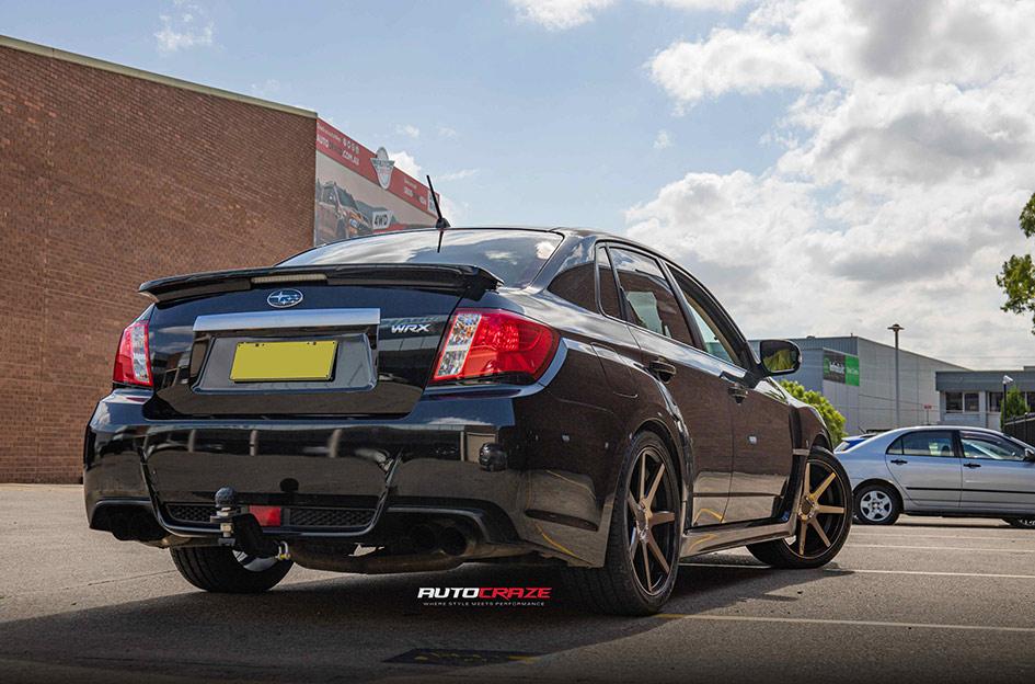 SUBARU IMPREZA VERONA MATTE BLACK TINTED FACE