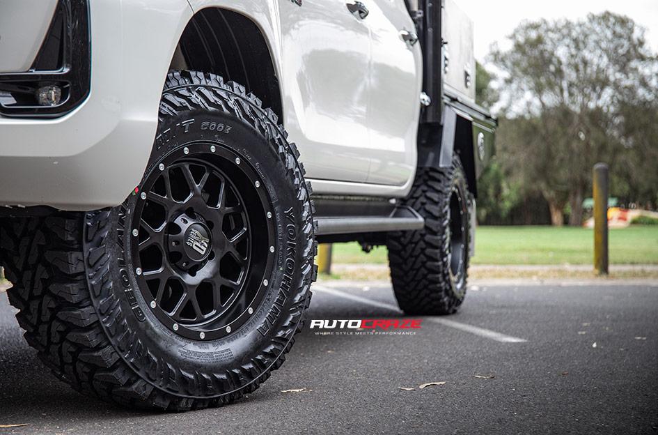 TOYOTA HILUX N80 4WD GRENADE SATIN BLACK