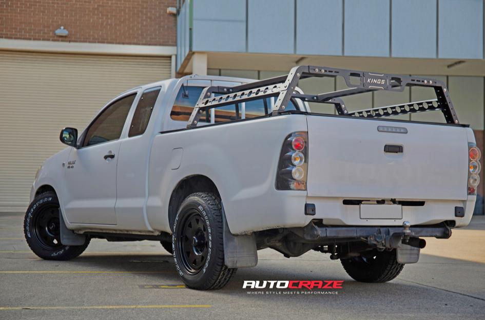 TOYOTA HILUX 2WD (2005 ONWARDS) TERRA SATIN BLACK