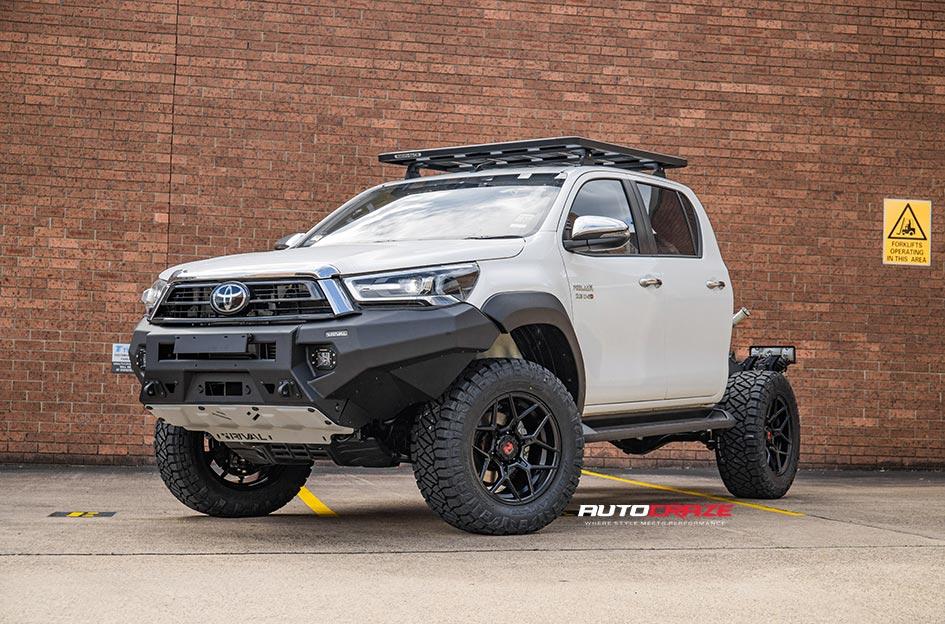 TOYOTA HILUX 4WD SABBATH MATTE BLACK
