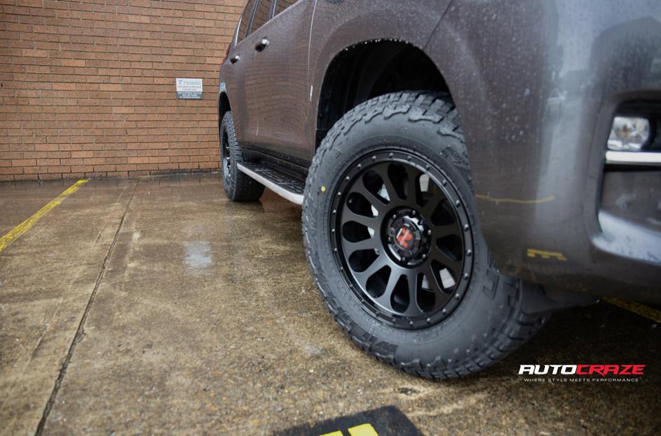 TOYOTA LANDCRUISER PRADO VICTIM MATTE BLACK
