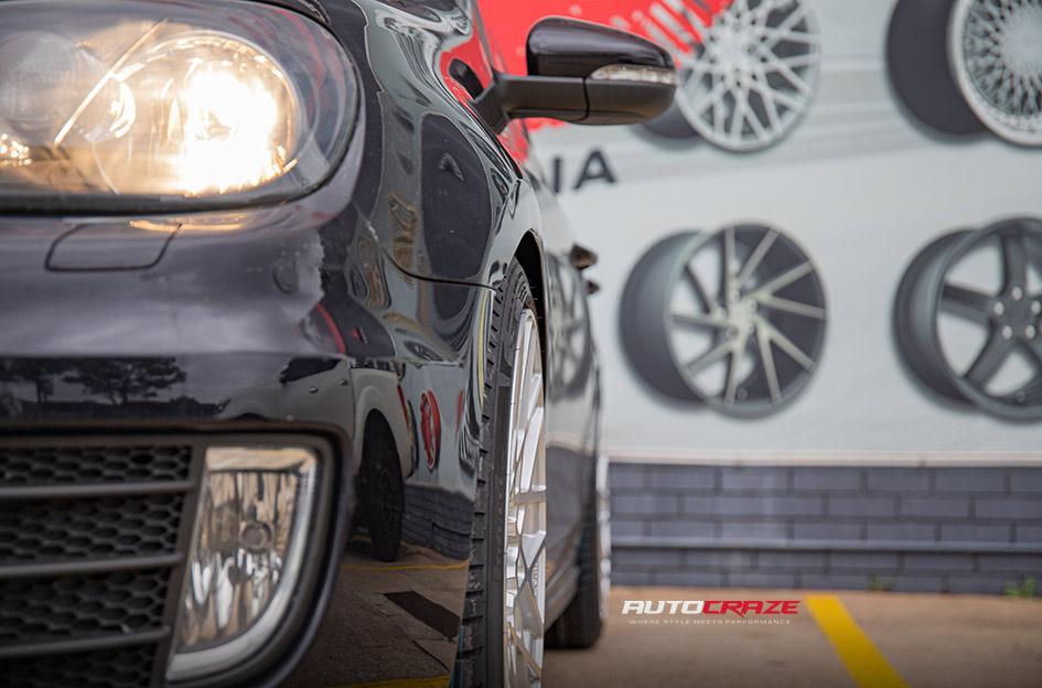 VOLKSWAGEN GOLF BLQ SILVER MACHINED