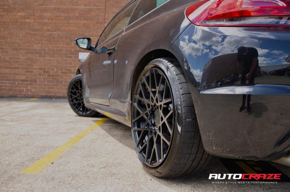 VOLKSWAGEN SCIROCCO BLQ MATTE BLACK