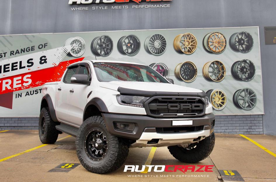 FORD RANGER RAPTOR HURRICANE MATTE BLACK