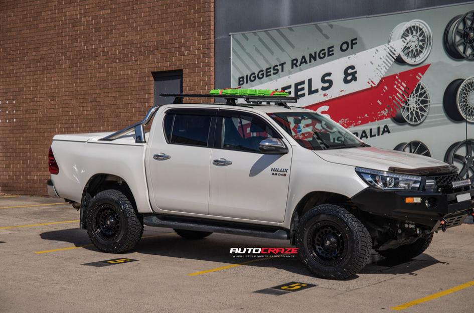 TOYOTA HILUX N80 4WD ZOMBIE SATIN BLACK